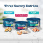 Blue Buffalo Tastefuls Wet Cat Food Variety Pack 24 Count 5.5 oz Flaked Tuna Chicken Fish and Shrimp Cans Natural Ingredients