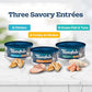 Blue Buffalo Tastefuls Wet Cat Food Pate Variety Pack 5.5 oz Cans 24 Count Chicken Turkey Ocean Fish Tuna