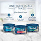 Blue Buffalo Tastefuls Pate Cat Food Variety Pack 3 oz 12 Cans Salmon Chicken Ocean Fish Tuna