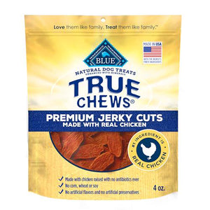 Blue Buffalo True Chews Premium Chicken Jerky Dog Treats Natural Ingredients USA Made