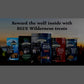 Blue Buffalo Wilderness Crunchy Dog Biscuits, Grain-Free High Protein Treats, Salmon Recipe, 24 oz