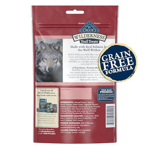 Blue Buffalo Wilderness Wild Bits Salmon Recipe 10 oz Grain Free Training Dog Treats High Protein