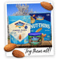Blue Diamond Almonds Oven Roasted Dark Chocolate Flavored Snack Nuts, 40oz, Perfect for Snacking, On-the-Go, Lunches & More