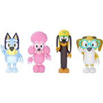 Bluey Figure 4 Pack - Friends Pack, Multicolor (13014),