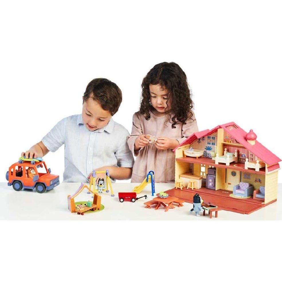 Bluey Figure 4 Pack - Family Pack, Multicolor (13009),