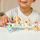 Bluey Figure 4-Pack Wedding Time, Re-Enact Uncle Rad And Frisky's Wedding Day And Bingo Flower Girl Figures,