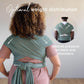 Boba Baby Wrap Carrier - Original Baby Carrier Wrap, Baby Sling For Newborns - Baby Wearing Essentials - Newborn Wrap Swaddle Holder, Newborn To Toddler Infant Baby Sling, 7-35 Lbs (Sage Green),