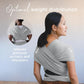 Boba Baby Wrap Carrier Newborn To Toddler - Stretchy Baby Wraps Carrier Hands-Free Baby Carrier Wrap, Carrier Sling, Baby Carrier Newborn To Toddler 7-35lbs (Serenity Light Grey),
