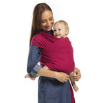 Boba Baby Wrap Carrier - Original Baby Carrier Wrap Sling For Newborns - Baby Wearing Essentials - Newborn Wrap Swaddle Holder, Newborn To Toddler Infant Sling (Sangria),