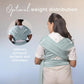 Boba Baby Wrap Carrier - Original Baby Carrier Wrap Sling For Newborns - Baby Wearing Essentials - Newborn Wrap Swaddle Holder, Newborn To Toddler Infant Sling (Serenity Sea Mist),