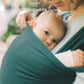 Boba Baby Wrap Carrier Newborn To Toddler - Stretchy Baby Wraps Carrier Hands-Free Baby Carrier Wrap, Carrier Sling, Baby Carrier Newborn To Toddler 7-35lbs (Organic Serenity Rainforest),