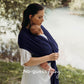 Boba Baby Wrap Carrier - Original Baby Carrier Wrap, Baby Sling For Newborns - Baby Wearing Essentials - Newborn Wrap Swaddle Holder, Newborn To Toddler Infant Baby Sling, 7-35 Lbs (Navy Blue),
