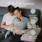 Boba Baby Wrap Carrier - Original Baby Carrier Wrap Sling For Newborns - Baby Wearing Essentials - Newborn Wrap Swaddle Holder, Newborn To Toddler Infant Sling (Serenity Sea Mist),