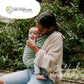 Boba Baby Wrap Carrier - Original Baby Carrier Wrap, Baby Sling For Newborns - Baby Wearing Essentials - Newborn Wrap Swaddle Holder, Newborn To Toddler Infant Baby Sling, 7-35 Lbs (Sage Green),
