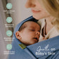 Boba Baby Wrap Carrier Newborn To Toddler - Stretchy Baby Wraps Carrier - Baby Sling - Hands-Free Baby Carrier Wrap - Baby Carrier Sling - Baby Carrier Newborn To Toddler 7-35 Lbs (Vintage Navy Blue),