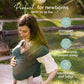 Boba Baby Wrap Carrier Newborn To Toddler - Stretchy Baby Wraps Carrier Hands-Free Baby Carrier Wrap, Carrier Sling, Baby Carrier Newborn To Toddler 7-35lbs (Organic Serenity Rainforest),