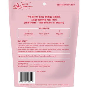 Bocce's Bakery Limited Edition Dog Treats Burgers and Fries Biscuits Wheat Free 5 oz Bag