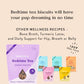 Bocce's Bakery Bedtime Tea Dog Treats Banana Vanilla Lavender Wheat Free Oven Baked 5 oz