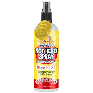 Bodhi Dog Not Here Spray 8 oz Pet Training Deterrent for Puppies and Dogs Indoor and Outdoor Anti Marking Formula