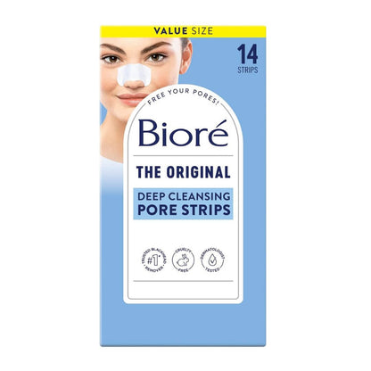 Biore The Original Deep Cleansing Nose Pore Strips 14 Count