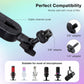 Boom Arm With RGB Light - Mic Arm For HyperX QuadCast, Blue Yeti, Shure SM7B, Rode And Most Gaming Mic, Height Adjustable Mic Boom Arm Microphone Arm, Desk Mic Stand For Most USB Microphone By SUNMON,