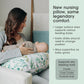Boppy Nursing Pillow Green Sage Leaf Larger, More Supportive Pillow For Breastfeeding And Bottle Feeding Firmer Fill, Higher Lift, Larger Area Than Original Nursing Pillow,769662035118
