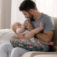 Boppy Nursing Pillow Original Support, Green Forest Animals, Ergonomic Nursing Essentials For Bottle And Breastfeeding, Firm Fiber Fill, With Removable Nursing Pillow Cover, Machine Washable,769662032674