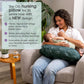 Boppy Nursing Pillow Forest Green Dinos Larger, Firmer, More Supportive Pillow For Breastfeeding And Bottle Feeding Firmer Fill, Higher Lift, Larger Area Than Original Nursing Pillow,769662035477