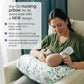 Boppy Nursing Pillow Green Sage Leaf Larger, More Supportive Pillow For Breastfeeding And Bottle Feeding Firmer Fill, Higher Lift, Larger Area Than Original Nursing Pillow,769662035118