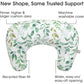 Boppy Nursing Pillow Green Sage Leaf Larger, More Supportive Pillow For Breastfeeding And Bottle Feeding Firmer Fill, Higher Lift, Larger Area Than Original Nursing Pillow,769662035118