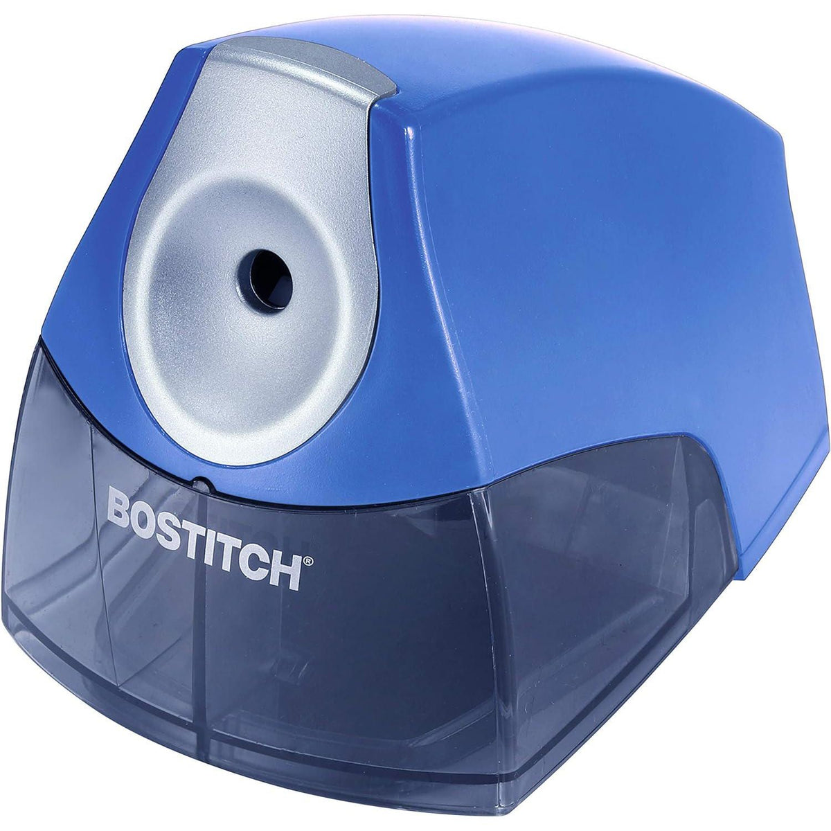 Bostitch Office Personal Electric Pencil Sharpener, Powerful Stall-Free Motor, High Capacity Shavings Tray, 7Yr Warranty, Navy Blue (EPS4-KTBLUE),