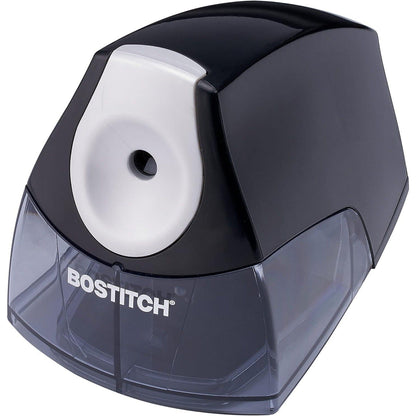 Bostitch Office Personal Electric Pencil Sharpener, Powerful Stall-Free Motor, High Capacity Shavings Tray, 7yr Warranty,Black,