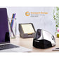 Bostitch Office Personal Electric Pencil Sharpener, Powerful Stall-Free Motor, High Capacity Shavings Tray, 7yr Warranty, Chrome Metallic,