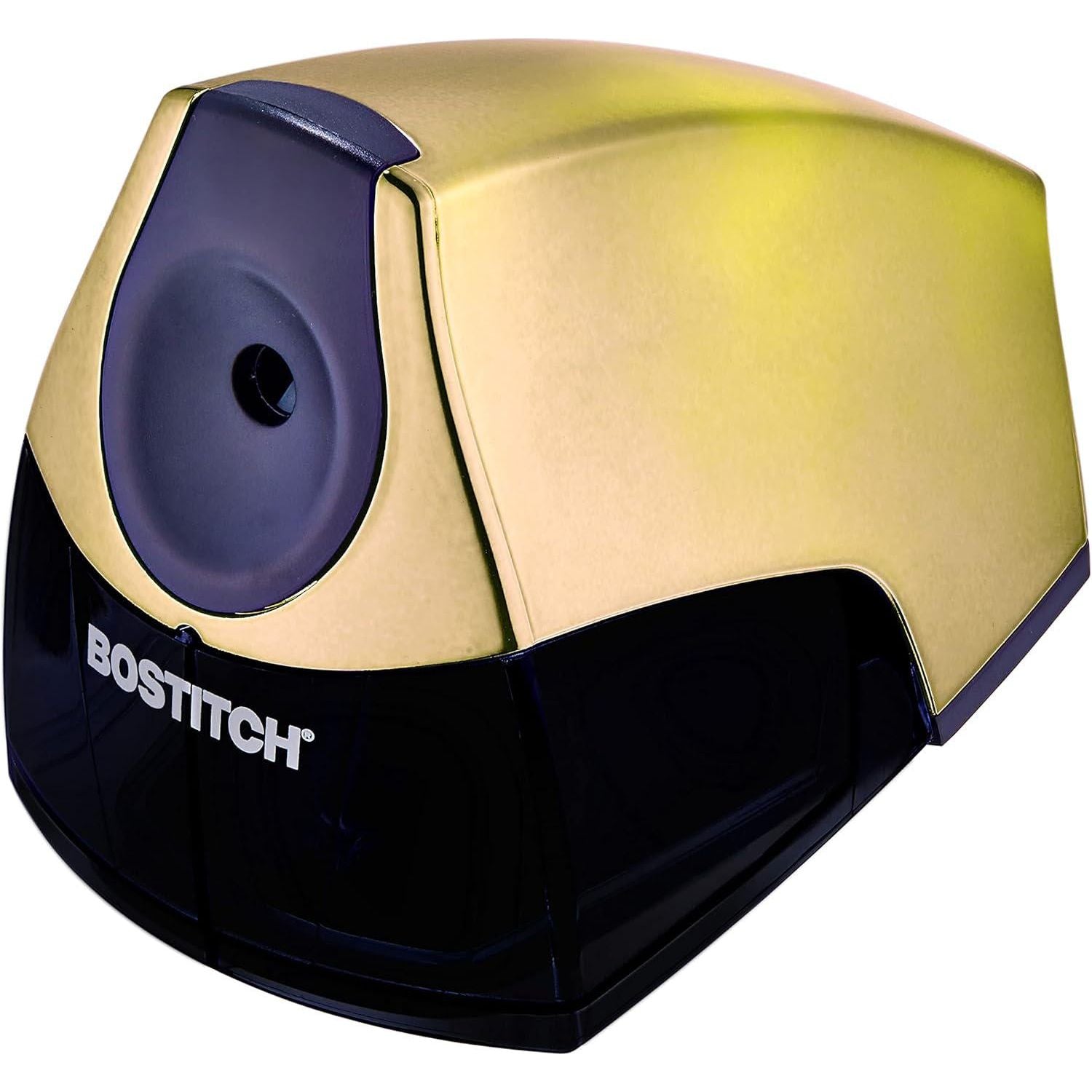 Bostitch Office Personal Electric Pencil Sharpener, Powerful Stall-Free Motor, High Capacity Shavings Tray, 7yr Warranty,Metallic Purple,