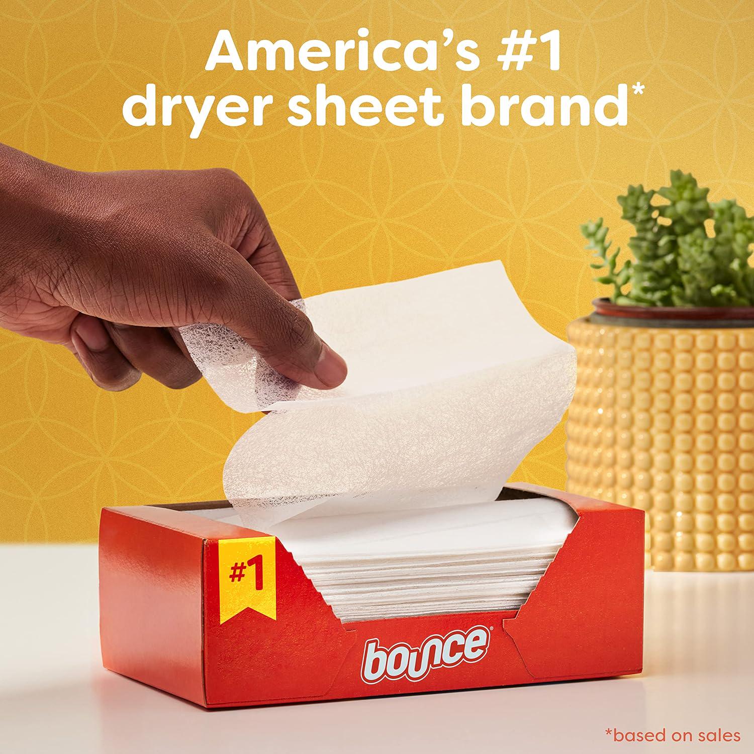 Bounce Dryer Sheets Laundry Fabric Softener, Outdoor Fresh Scent, 240 Count,