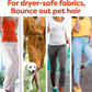 Bounce Pet Hair & Lint Guard Mega Dryer Sheets with 3x Pet Hair Fighters, Fresh Scent, 130 Count