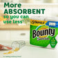 Bounty Bounty Quick-Size Paper Towels, White, 12 Family Rolls = 30 Regular Rolls