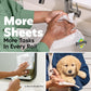 Bounty Quick Size Paper Towels, White, 8 Family Rolls (20 Regular Rolls), Highly Absorbent, Packaging May Vary