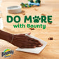 Bounty Quick Size Paper Towels, White, 12 Family Triple Rolls (36 Regular Rolls)