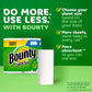 Bounty Quick Size Paper Towels, White, 12 Family Triple Rolls (36 Regular Rolls)