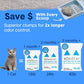 Boxiecat Unscented Clumping Clay Cat Litter 16 lb 30 Day Odor Control Dust Free Flat Top Clumps Fragrance and Filler Free