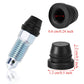 Brake Bleeder Screw Cap Grease Fitting Cap Rubber Dust Cover For Cars And Motorcycles (60 Pieces),