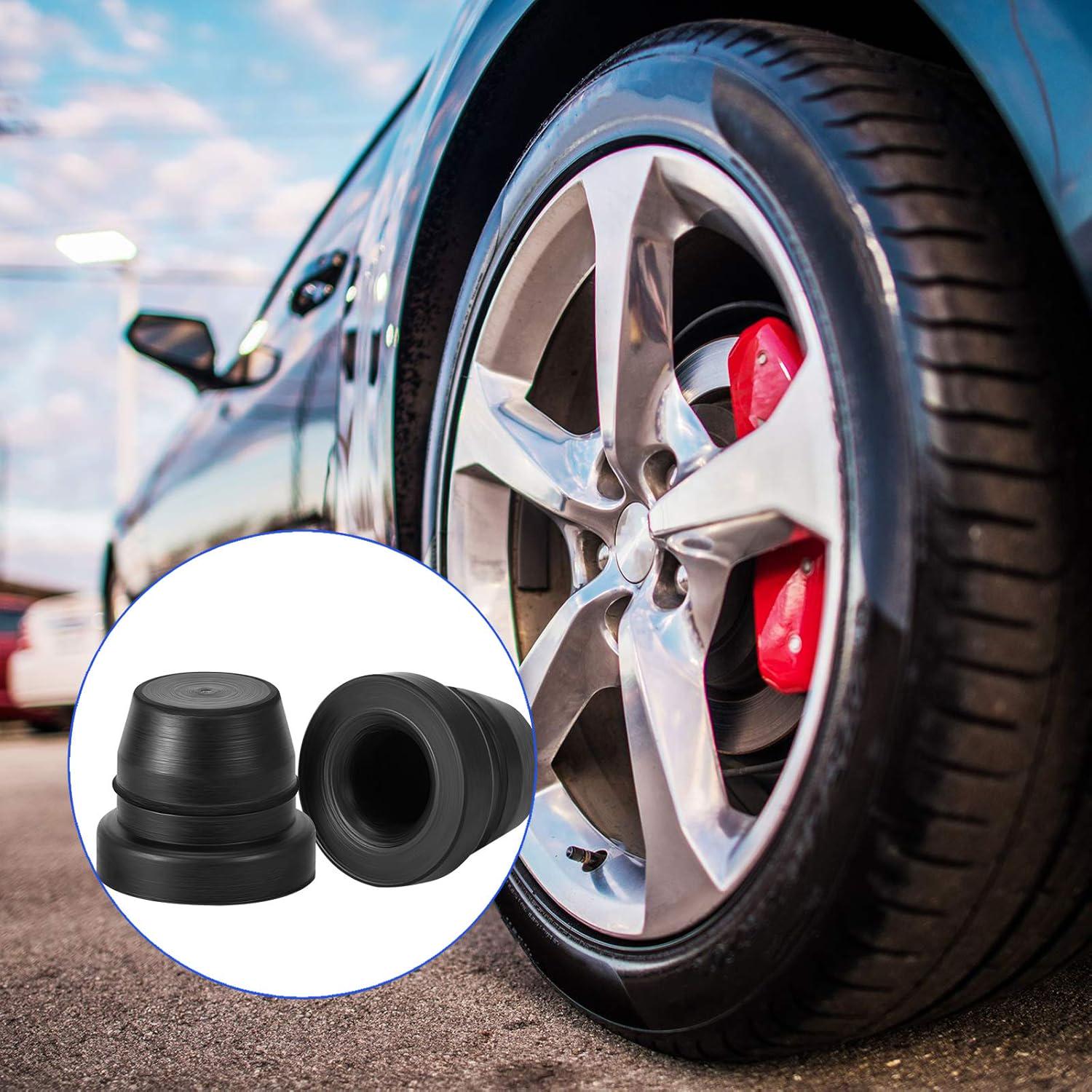 Brake Bleeder Screw Cap Grease Fitting Cap Rubber Dust Cover For Cars And Motorcycles (60 Pieces),