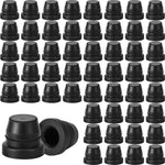 Brake Bleeder Screw Cap Grease Fitting Cap Rubber Dust Cover For Cars And Motorcycles (60 Pieces),