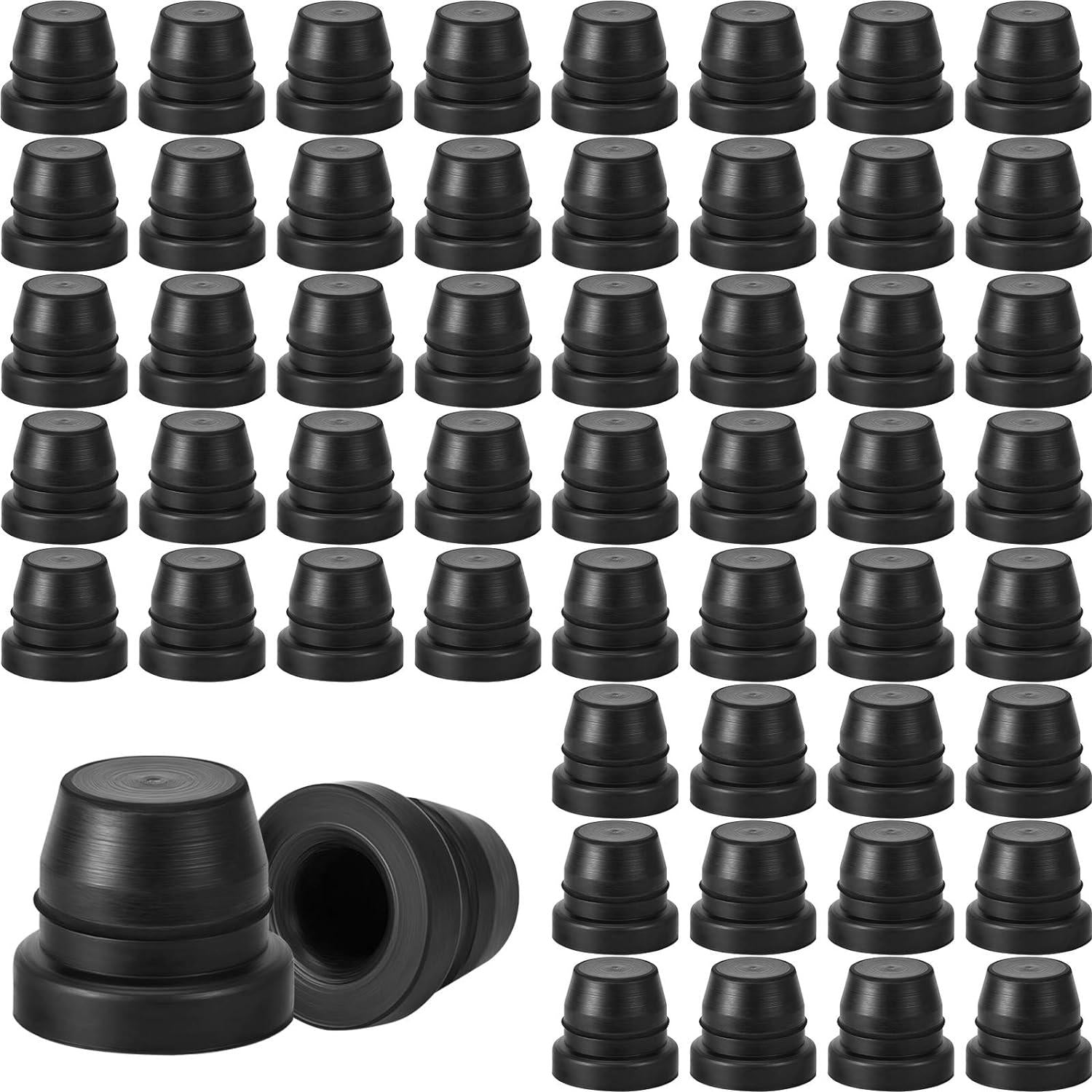 Brake Bleeder Screw Cap Grease Fitting Cap Rubber Dust Cover For Cars And Motorcycles (60 Pieces),