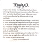 Bravo Bells - Angel Motorcycle Biker Bell Accessory Or Key Chain For Luck - Made In The USA,798753017481