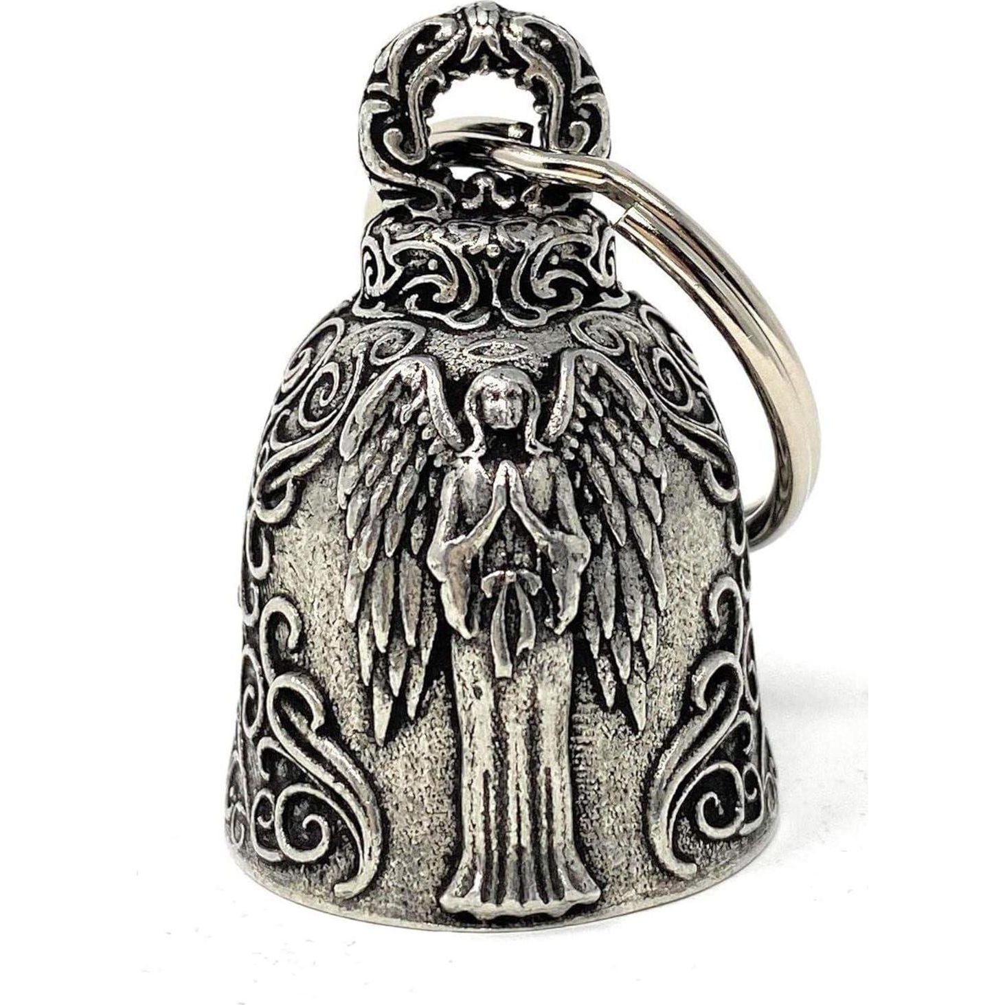 Bravo Bells - Angel Motorcycle Biker Bell Accessory Or Key Chain For Luck - Made In The USA,798753017481