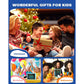 Bravokids 10-Inch LCD Writing Tablet for Kids, Doodle Pad Toy Gift for Ages 3–8, Blue