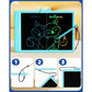 Bravokids 10-Inch LCD Writing Tablet for Kids, Doodle Pad Toy Gift for Ages 3–8, Blue