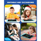 Bravokids 10-Inch LCD Writing Tablet for Kids, Doodle Pad Toy Gift for Ages 3–8, Blue